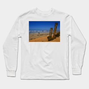 An Australian Surfing Beach Long Sleeve T-Shirt